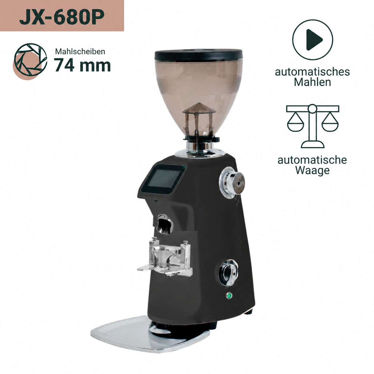 Coffee Format JX-680P Grind-by-Weight Espressomühle