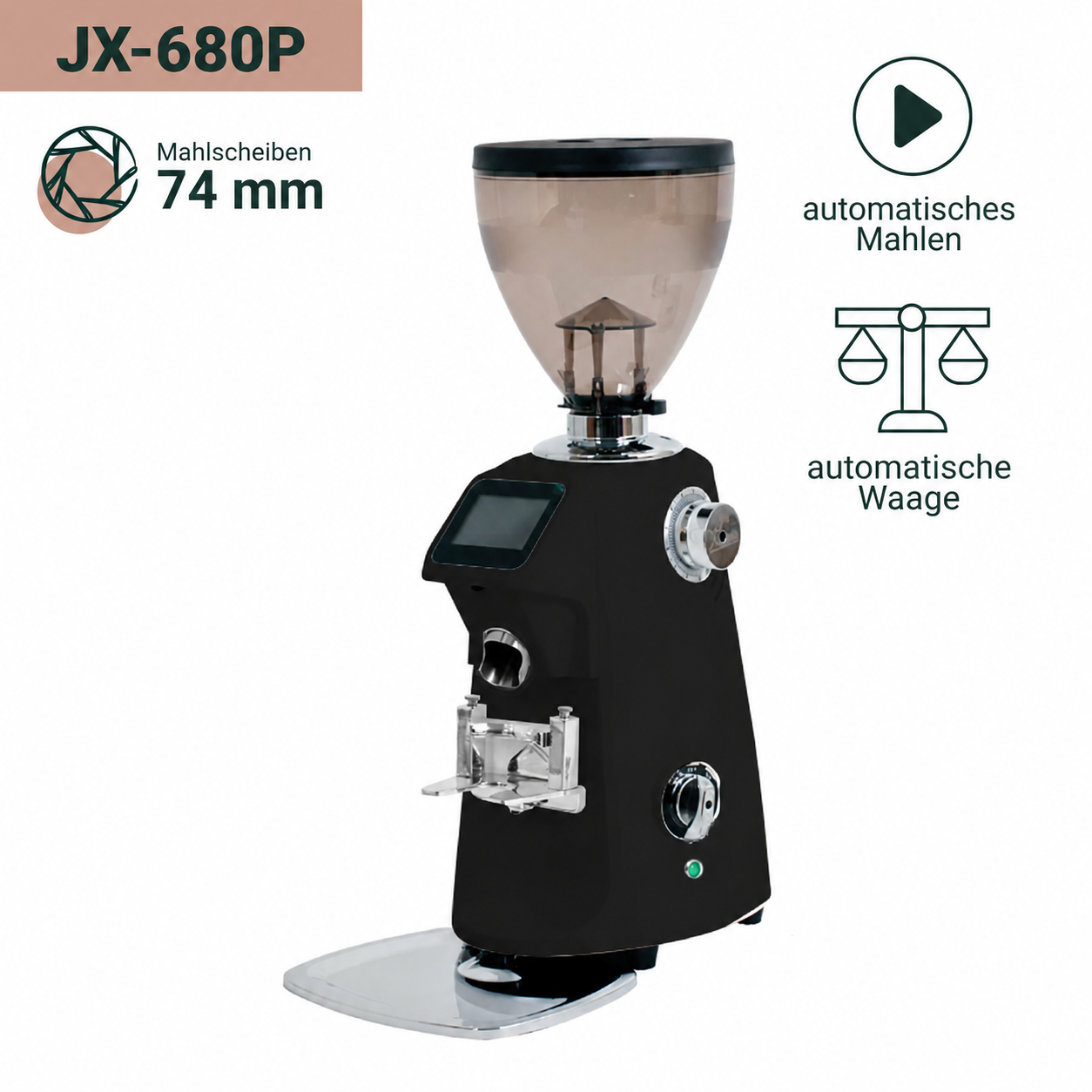 Coffee Format JX-680P Grind-by-Weight Espressomühle