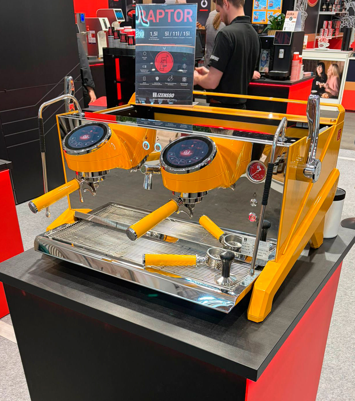 IZENSSO RAPTOR Multiboiler Espressomaschine
