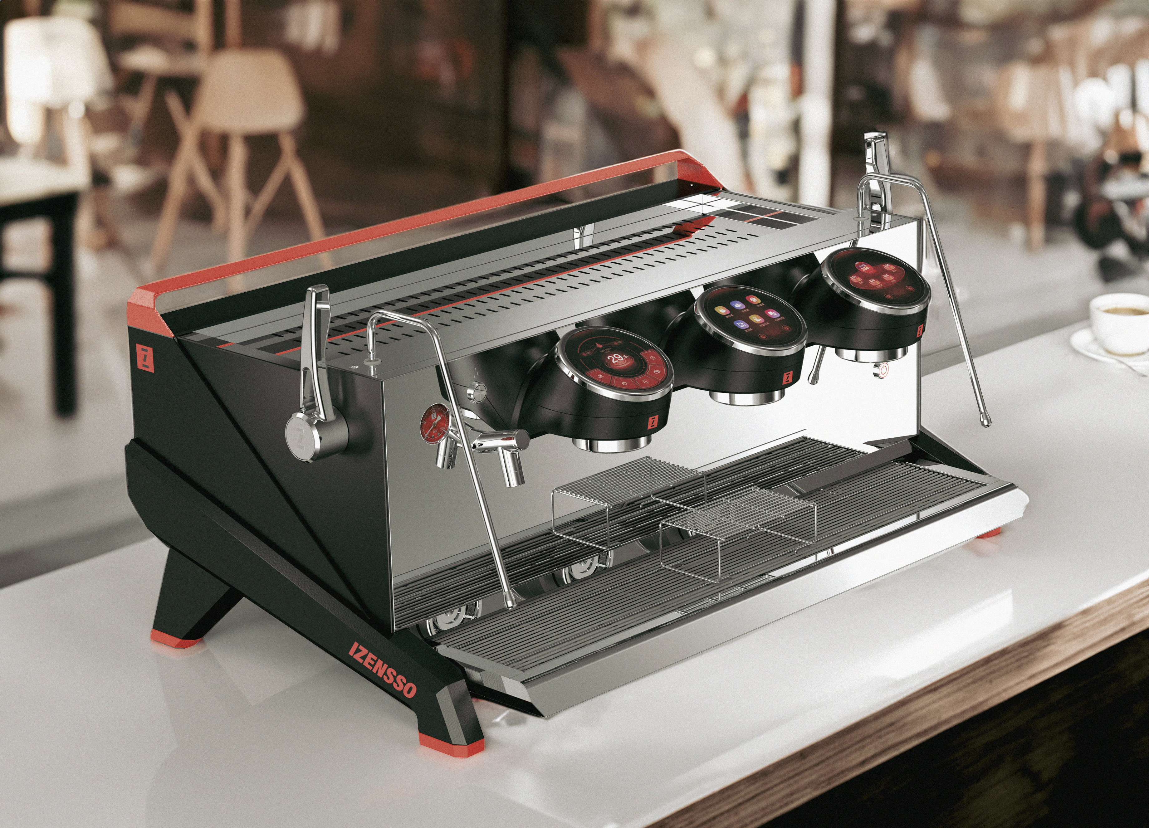 IZENSSO RAPTOR Multiboiler Espressomaschine