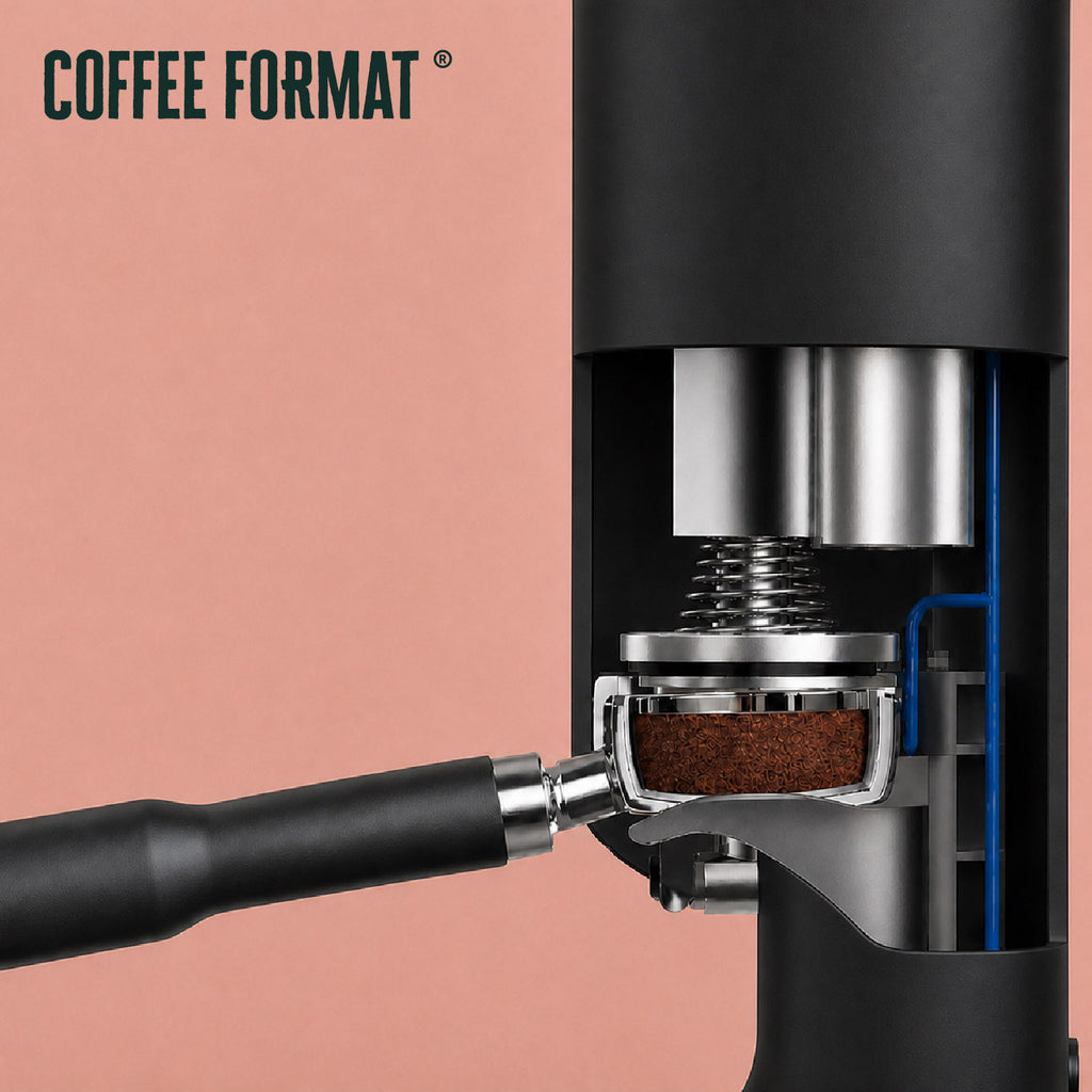 Automatischer Tamper Coffee Format