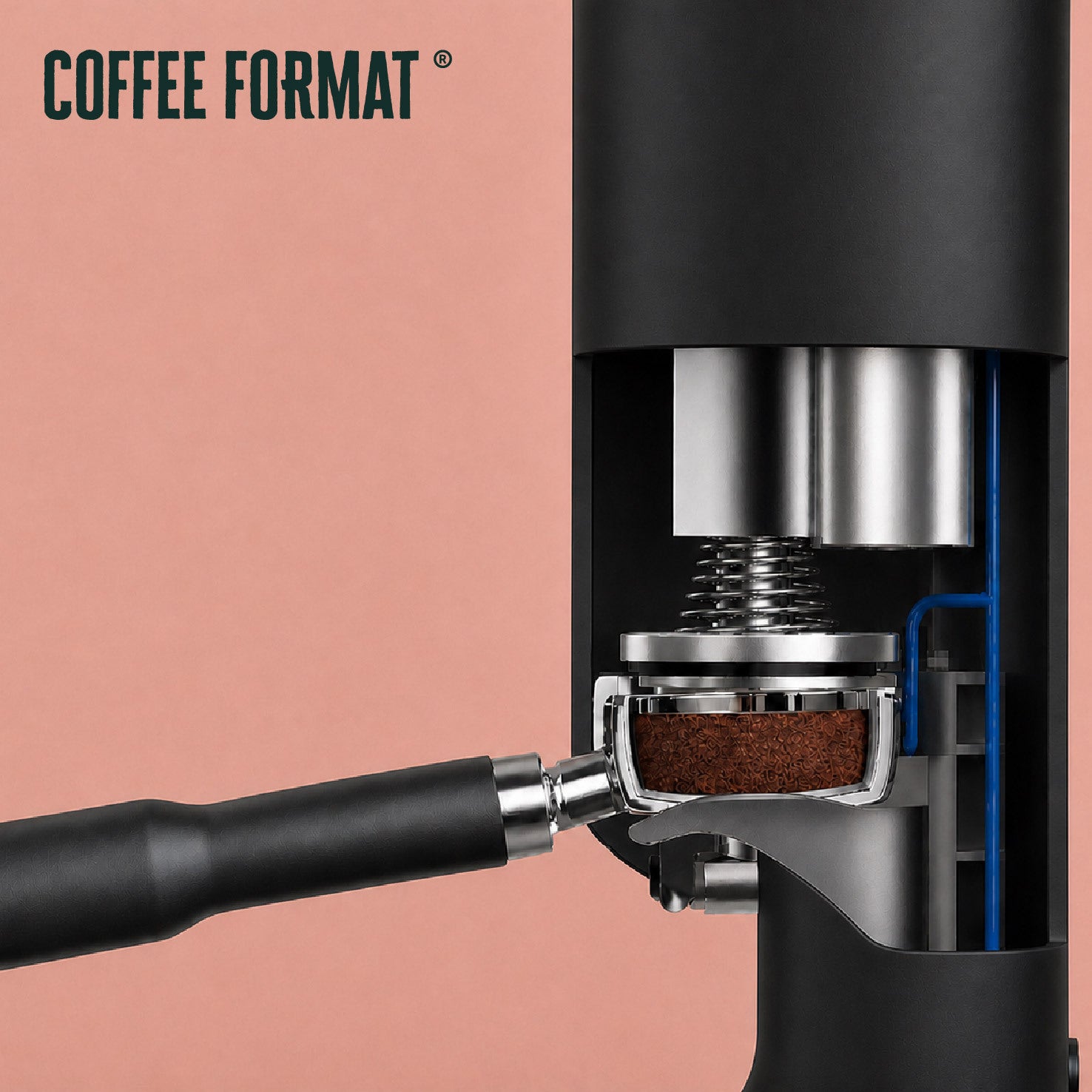 Automatischer Tamper Coffee Format